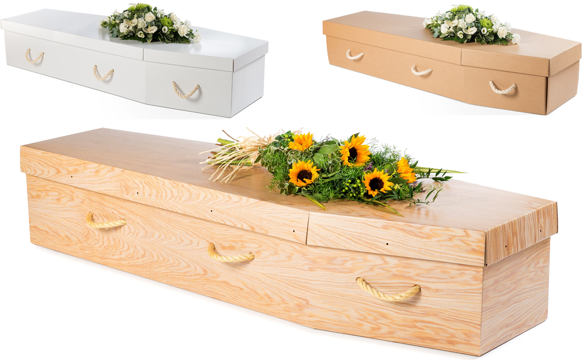 Standard Cardboard Coffin Range